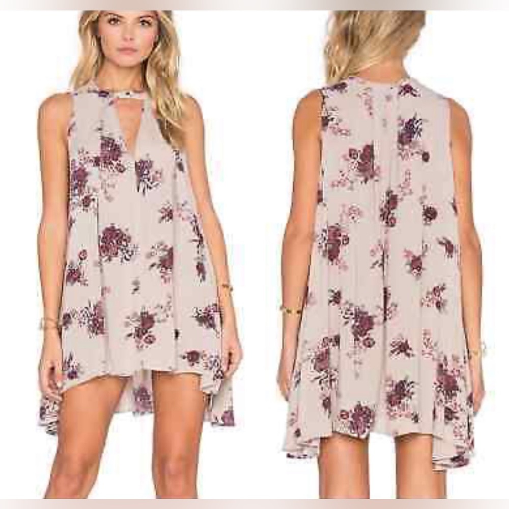 Free People Tree Swing Tunic Dress WITH POCKETS!!! Size Medium